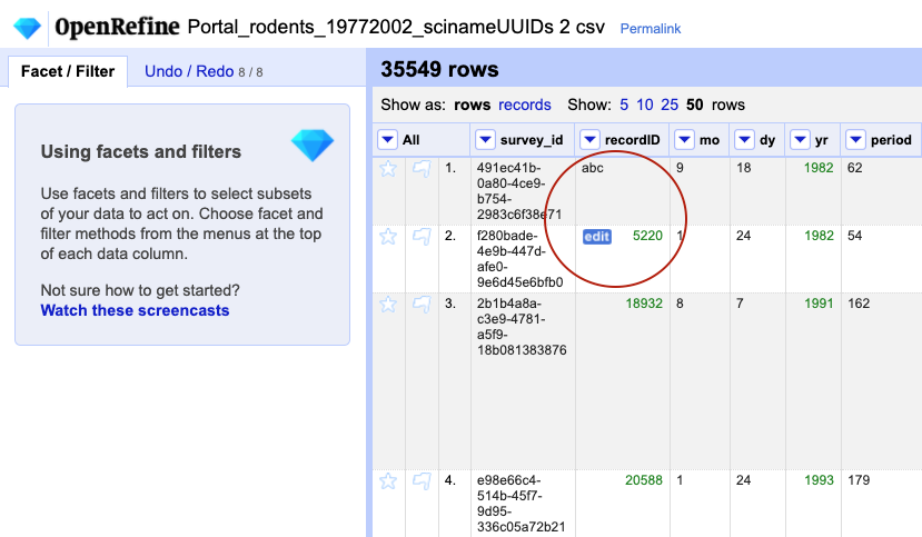 OpenRefine Clustering